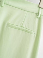 Sleeveless V neck Vest & Bottom Set