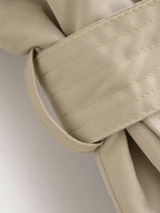 Double Breasted Loose Long Trench Coat