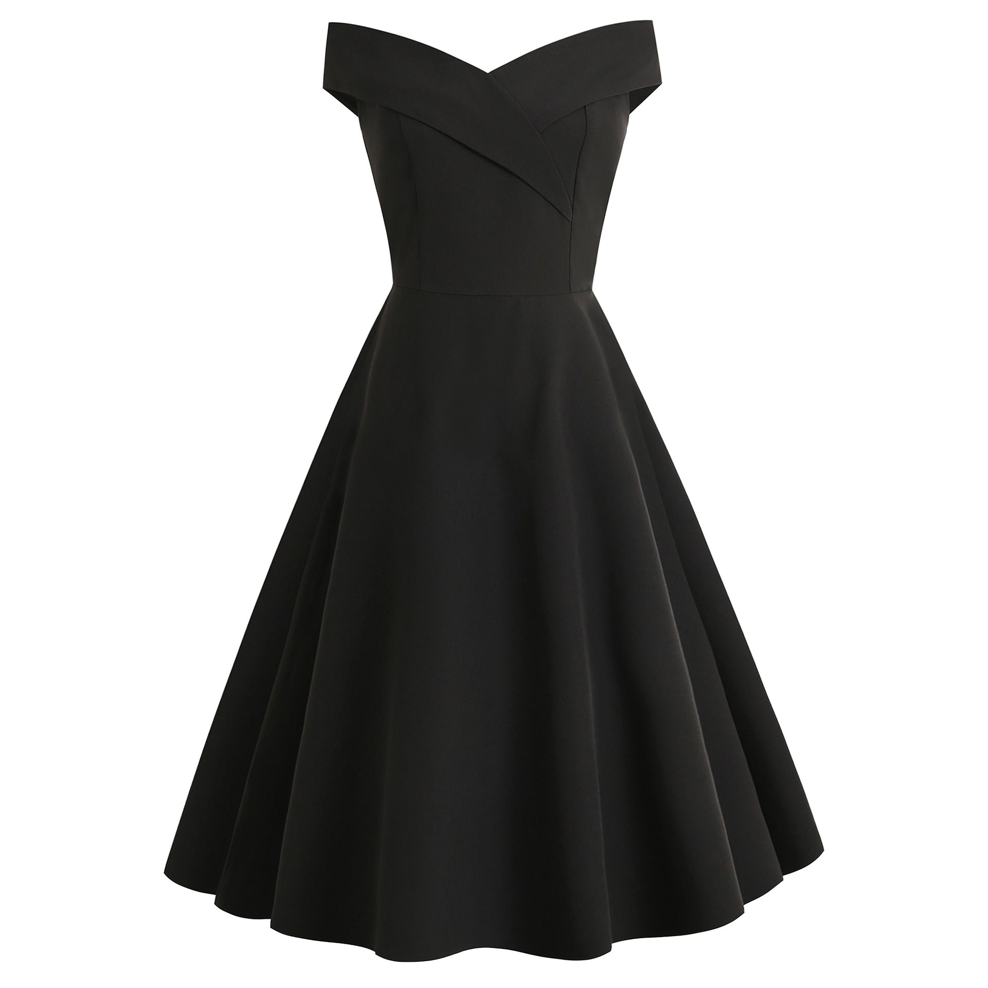 Esther Premium Chic Vintage Cocktail Dress Elevated Occasion Wear