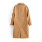 Street Long Overcoat Trench Coat