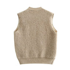 Quilted Patchwork Sleeveless Vest