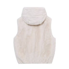 Artificial Fur Sleeveless Coat