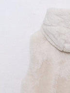 Artificial Fur Sleeveless Coat