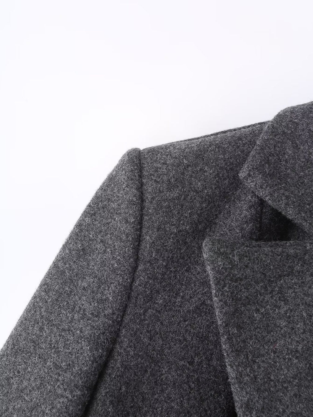 Woolen Double Breasted Coat