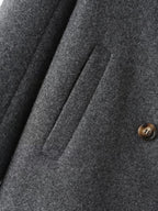 Woolen Double Breasted Coat
