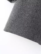Woolen Double Breasted Coat