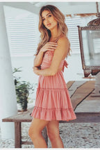 Spaghetti Strap Mini Dress