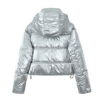 Metal Cotton Short Thick Jacket