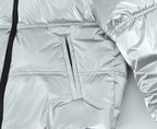 Metal Cotton Short Thick Jacket