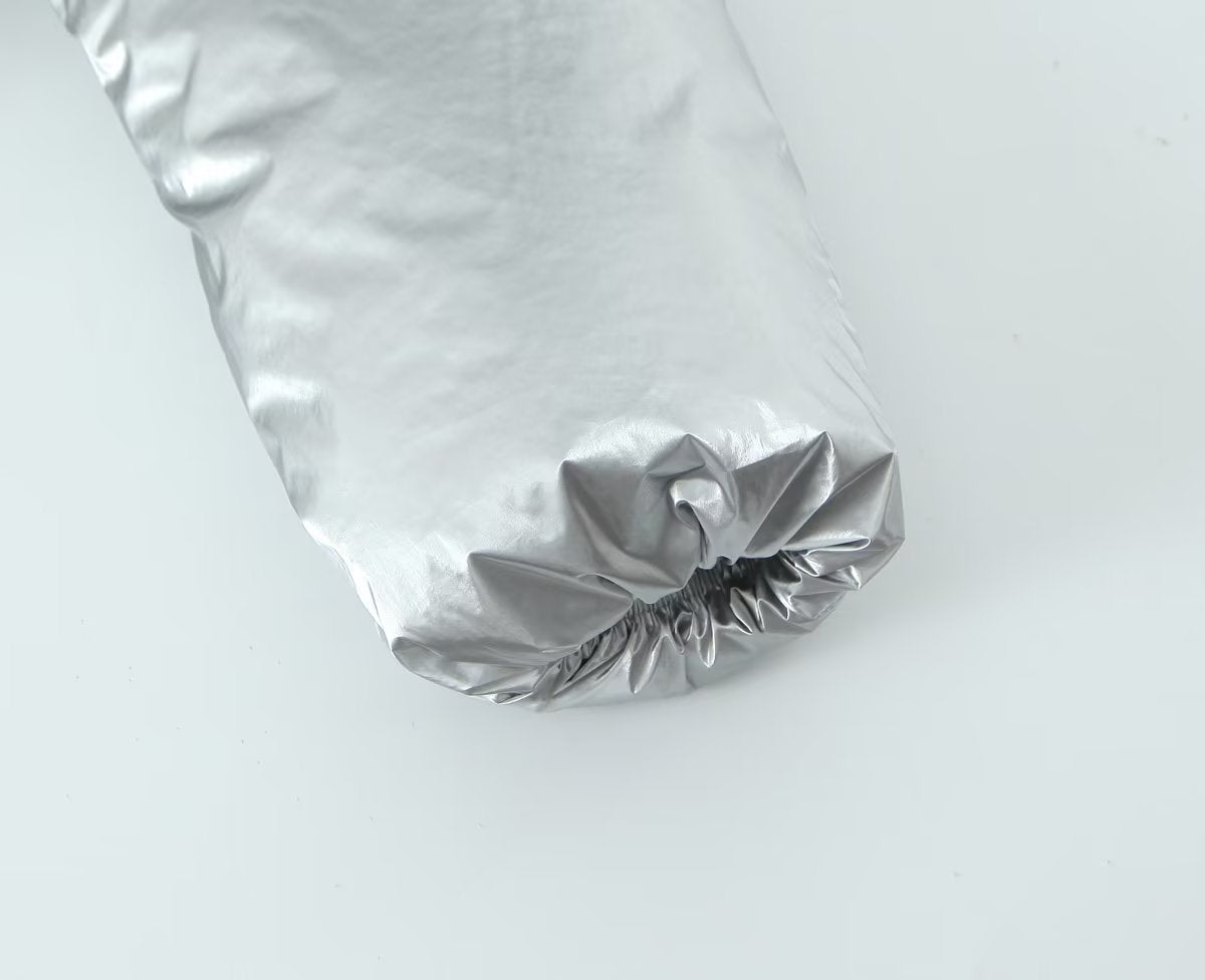 Metal Cotton Short Thick Jacket