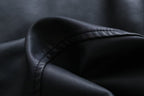 Leather Slim Mid-Length Trench Coat