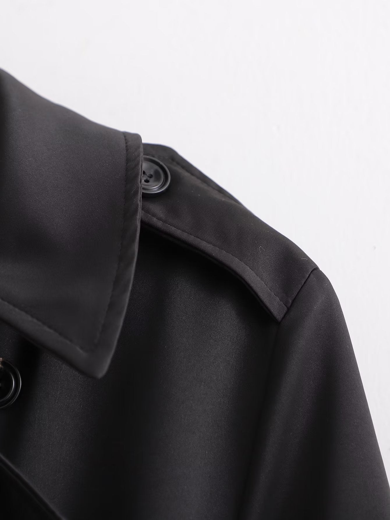 Mid Length Trench Coat
