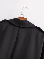 Mid Length Trench Coat