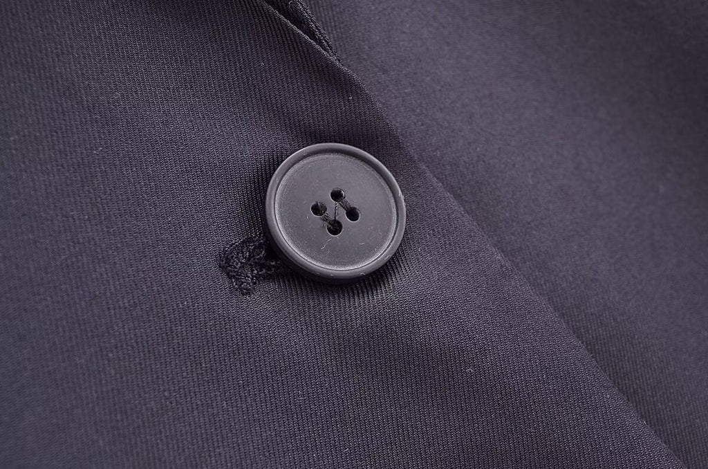 Blended Minimalist Overcoat Jacket