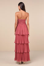 | Strapless Maxi Dress