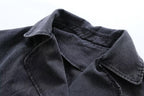 Denim Baggy Trench Coat