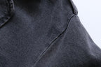 Denim Baggy Trench Coat