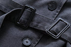 Denim Baggy Trench Coat