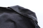 Denim Baggy Trench Coat