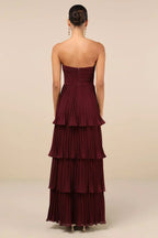 | Strapless Maxi Dress