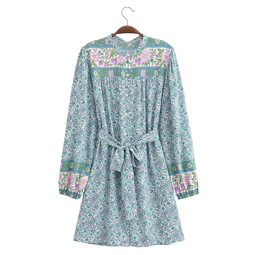 Mila Long Sleeve Mid Length Dress