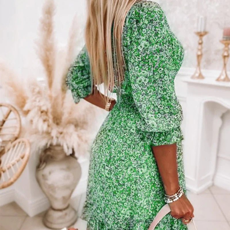 | Elegant Floral Dress