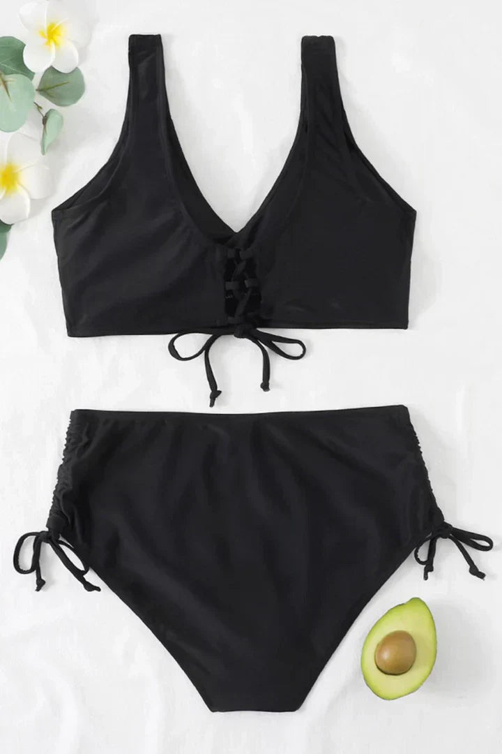 | Solid Swimwear Bikini