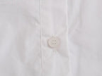 Hanging Collar Fabric Trench Coat Top