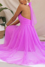 Sofía Aesthetic Dress with Long Skirt Elevated Occasion Wear