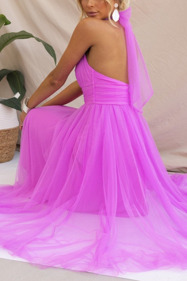 Sofía Aesthetic Dress with Long Skirt Elevated Occasion Wear