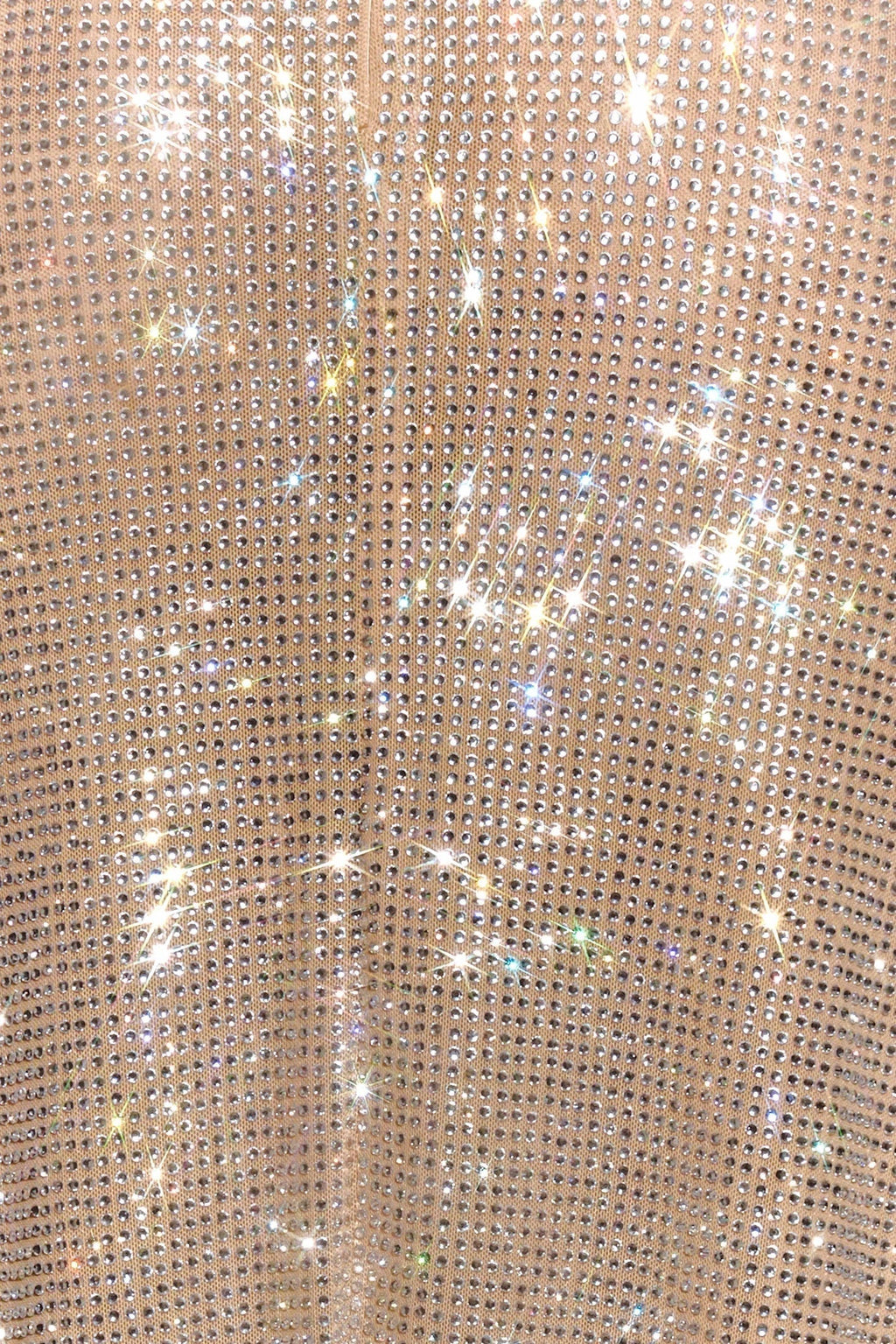 Sequin Halter Neck Deep V-Neck Bodycon Midi Dress