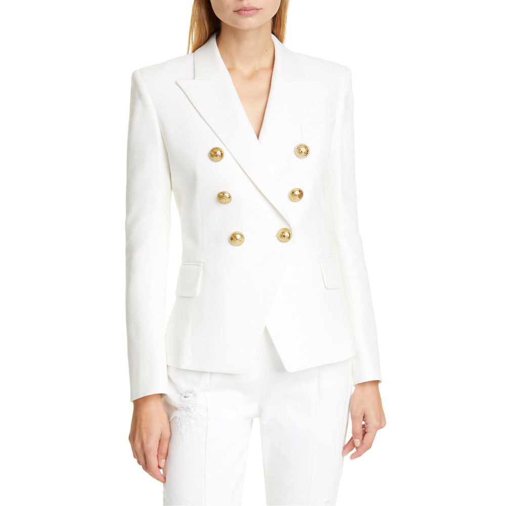 Short Double Breasted Coat Blazer