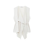 Belted Vertical Street Vest