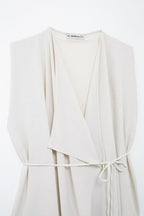 Belted Vertical Street Vest