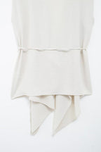 Belted Vertical Street Vest