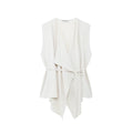 Belted Vertical Street Vest