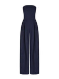 Open Back Slim Fit Jumpsuit