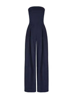 Open Back Slim Fit Jumpsuit