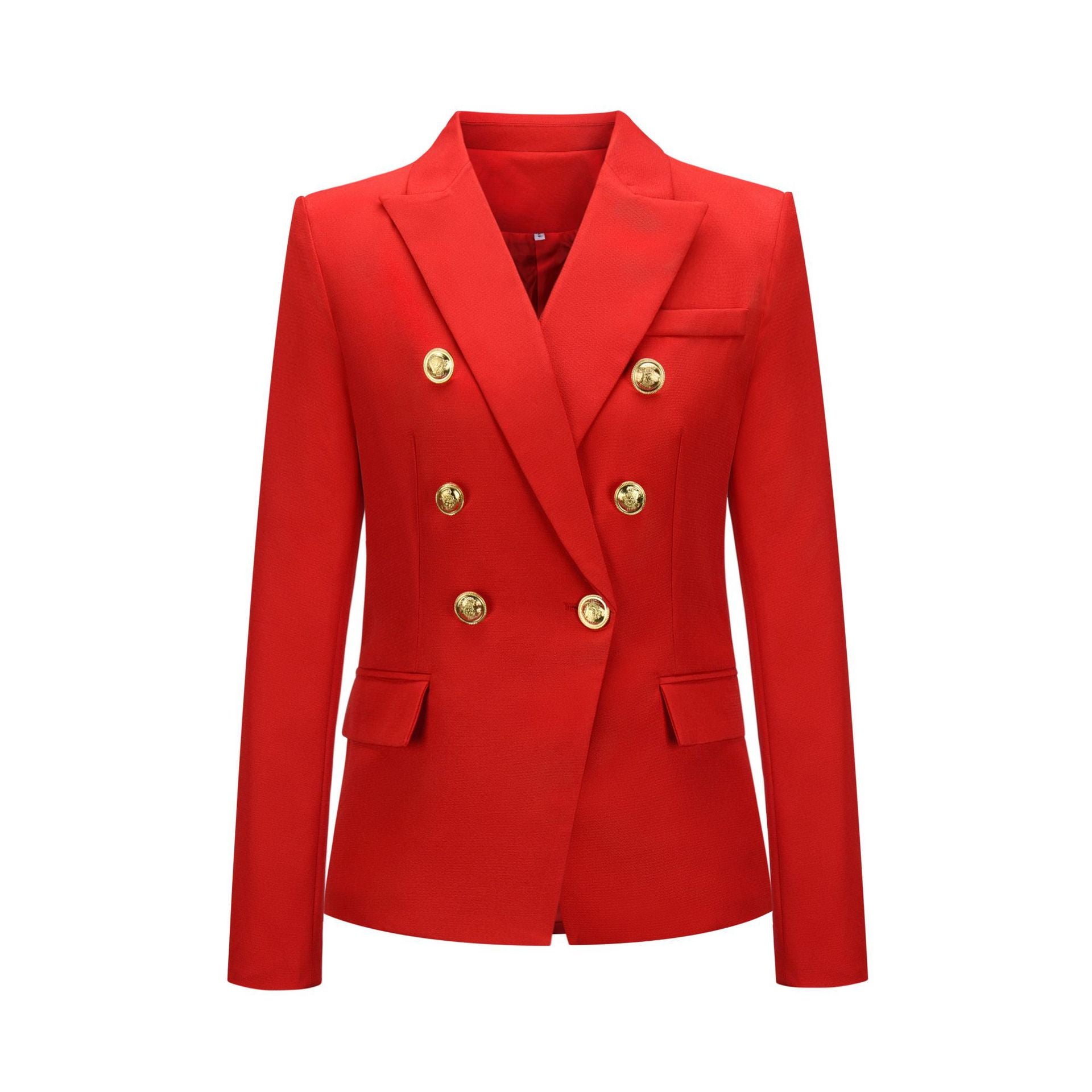 Short Double Breasted Coat Blazer