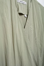 V Neck Lace Up Trench Coat