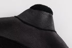 Faux Shearling Lamb Wool Vest Jacket