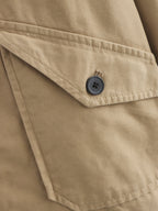 Contrast Color Short Jacket