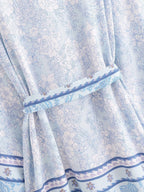 Rayon Printed Loose Kimono Coat
