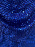 Sleeveless Halter Sequined Jumpsuit