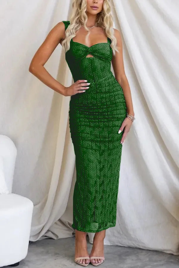 Tiffany Aesthetic Elegance Enigma Maxi Dress Elevated Occasion Wear