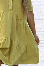 Plus Size Tiered Mini Dress | Ruffle Hem Women__ Style