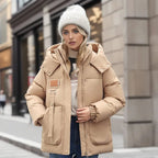 | Hooded winter jacket, warm coat