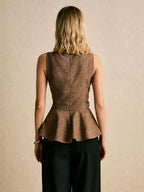 Commuting Grace Jacket Hem Sleeveless Tank Tops