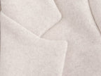 Button Decoration Soft Overcoat Jacket