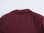 Loose Collar Overcoat Coat